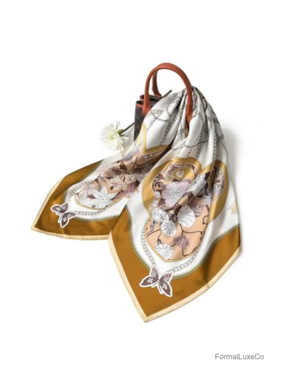 100% Pure Mulberry Silk Scarf 35